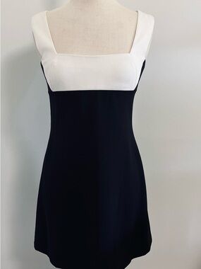 Nicole Miller Colorblock Empire Dress